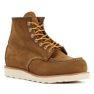 Red Wing Shoes Heritage Work 6Inch Moc Toe Hawthorne Abilene Men's Chesnut Boots
