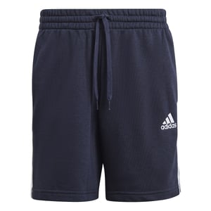 Men's adidas Essentials Frech Terry 3-Stripes Short in Navy