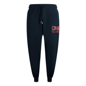 Cavalli Class Bold Red Logo pantalones deportivos azul marino