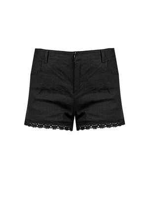 Pinko Shorts Felce Dam Svart