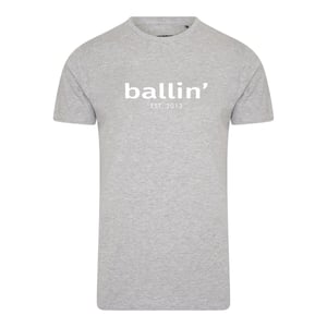 Ballin Est. 2013 Tee SS Tapered Fit Skjorta Grå