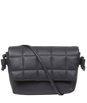 'Zoey' Navy Nappa Leather Cross Body Bag