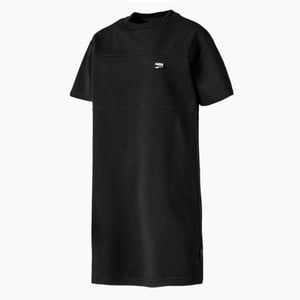 Puma Dam Downtown T-Shirt Klänning Casual Svart Topp 595693 01