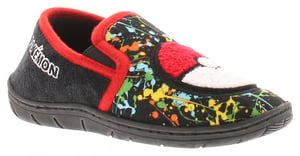 Pokemon Younger Childrens Slippers Grayson black