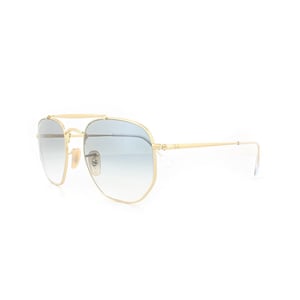 Ray-Ban Sunglasses Marshal 3648 001/3F Gold Light Blue Gradient