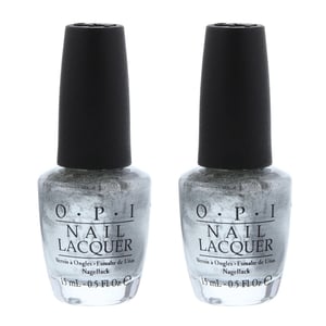 OPI Turn On The Haute Light Nail Polish 15ml x 2