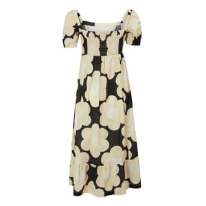 Regatta Womens/Ladies Orla Kiely Sixties Daisy Summer Midi Dress (Black)