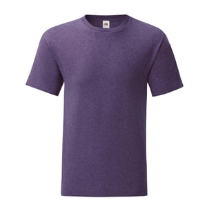 Fruit of the Loom Unisex adult iconic heather t-shirt