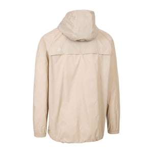 Trespass Vuxen Unisex Qikpac Packaway Vattentät Jacka (Havremjölk)