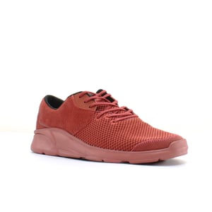 Supra Noiz Cayenne Red Textile Mens Lace Up Trainers 08131 658