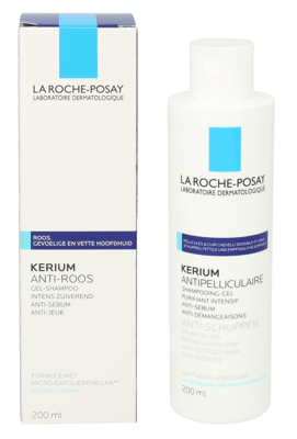 LRP Kerium Anti-Dandruff Gel Shampoo200 ml.