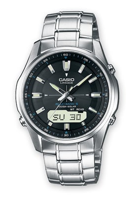 Casio Radio Controlled Watches Men's Silver Watch LCW-M100DSE-1AER