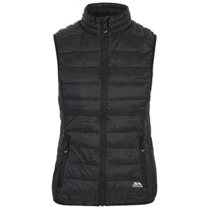 Trespass Dames/dames Teeley Packaway Gilet (Zwart)