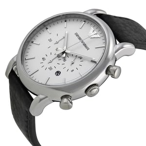 Emporio Armani Luigi Heren Horloge Zwart AR1807