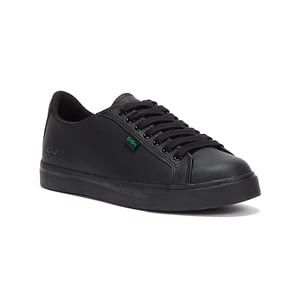 Jongens Meisjes Kickers Jeugd Leren Tovni Lacer Trainers - (Zwart)