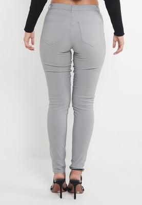 MYT Ladies Skinny Super Stretch Chinos Grey