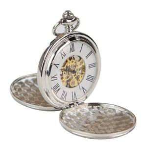 Klassiek mechanisch zakhorloge Peaky Blinders Vintage skelet automatisch