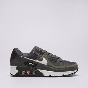 Nike Air Max 90 Men’s Trainers in Iron Grey/White/University Red