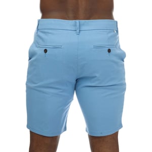 Heren Farah Basset Chino Short in Blauw