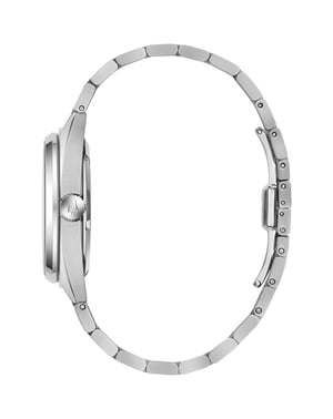 Bulova Surveyor Heren Horloge Zilverkleurig 96A292
