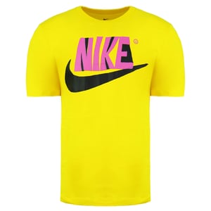 Nike Standard Fit Kortärmad Crew Neck Gul T-shirt för herrar CU9104 735