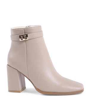 19V69 Italia Womens Ankle Boot Beige