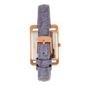 Bertha Marisol Zwitsers MOP horloge met leren band