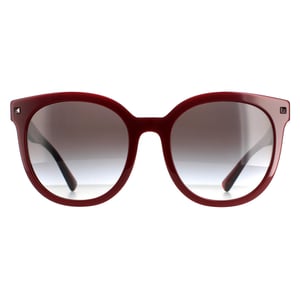 Valentino ronde dames bordeaux grijze gradiënt VA4083