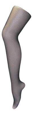 Sock Snob - Neon Fishnet Strumpbyxor - Svart