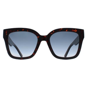 Marc Jacobs Vierkante Dames Shiny Donker Havana Blauwe Gradiënt MARC 658/S