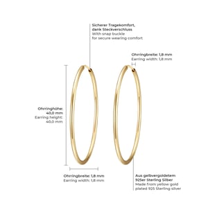Rafaela Donata Female Sterling Silver Earring