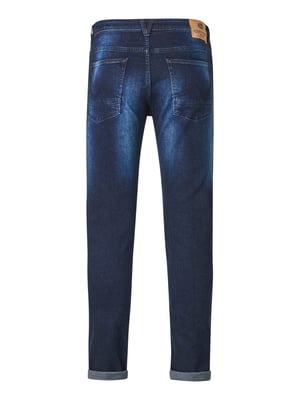 Petrol Industries - Heren Nash Narrow Fit Jeans  - Blauw