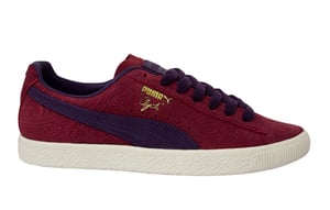 Puma Classic Clyde Basket Paisley Leather Low Lace Up Herentrainers 369279 01