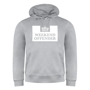 Weekend Offender Långärmad Pullover Grå Herr HM Service Classics Hoodie WOHD100 GREY MARL