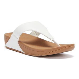 FitFlop Lulu Leren Damessandalen - (Wit)