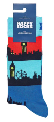 London Landmark Socks | Happy Socks | Novelty Gift Socks - Blue
