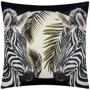 Paoletti Leopardis Zebra Woven Outdoor Cushion Cover