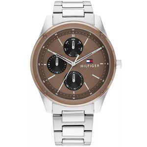 Tommy Hilfiger Tyler Heren Zilver Horloge 1710533