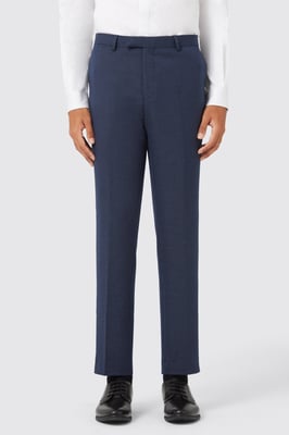 Neale Navy Jacquard Trouser TT x AM