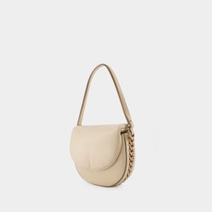 M Flap Puffy Alter Mat-väska - Stella McCartney - Veganläder - Beige