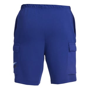 Blauwe short met merkzakken van Nike