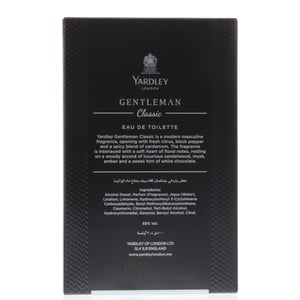 Yardley Gentleman Classic Eau De Parfum 100ml