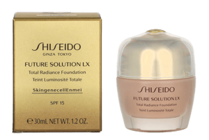 Shiseido Future Solution LX Total Radiance Foundation SPF15, 3 Rose, 30 ml