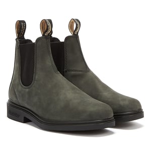 Blundstone Chelsea Dress Rustic Svarta stövlar för män