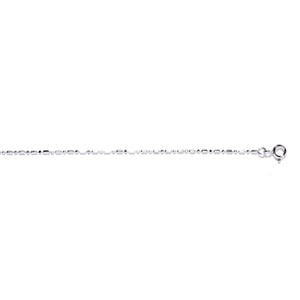 Luxenter Halsketting in 925 Sterling Zilver gerhodineerd - Sumga