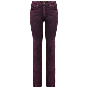Criminal Damage Skinny Fit Womens Acid Wash Jeans