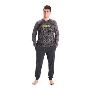 Winterpyjama lange mouw ronde hals MU1 heren