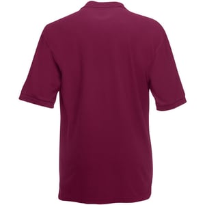 Fruit of the Loom Kinder/Kids Piqué Poloshirt met Korte Mouwen (Bordeaux)