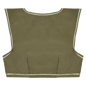 Nike Dri-Fit sport-bh Fitness V-ringad brun ärmlös träningstopp 222665 204