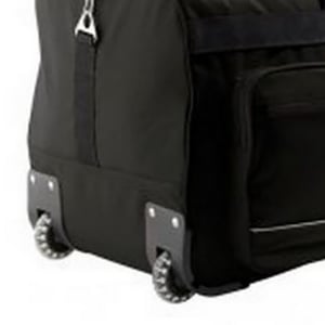 SOLS Voyager Rolling Travel Holdall Bag (Black)